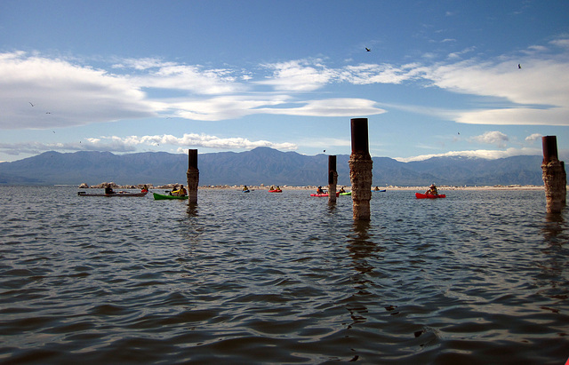 Kayaking On The Salton Sea (0772)