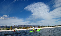 Kayaking On The Salton Sea (0779)