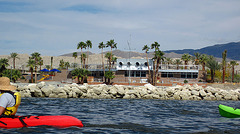 Kayaking On The Salton Sea to North Shore Yacht Club (0758)