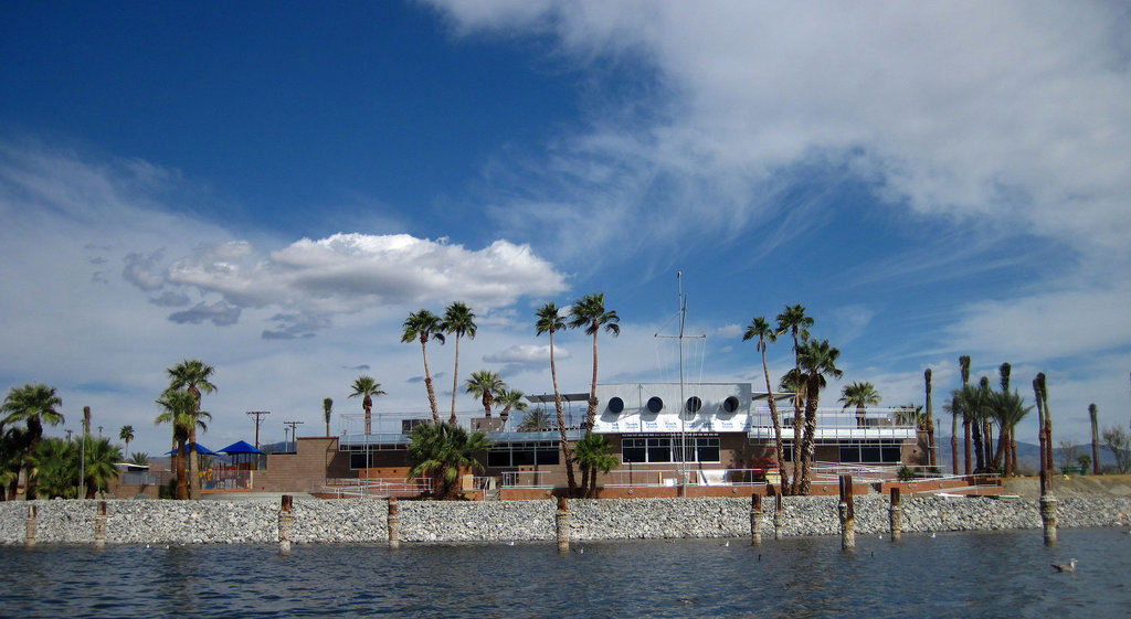 Kayaking On The Salton Sea to North Shore Yacht Club (0763)