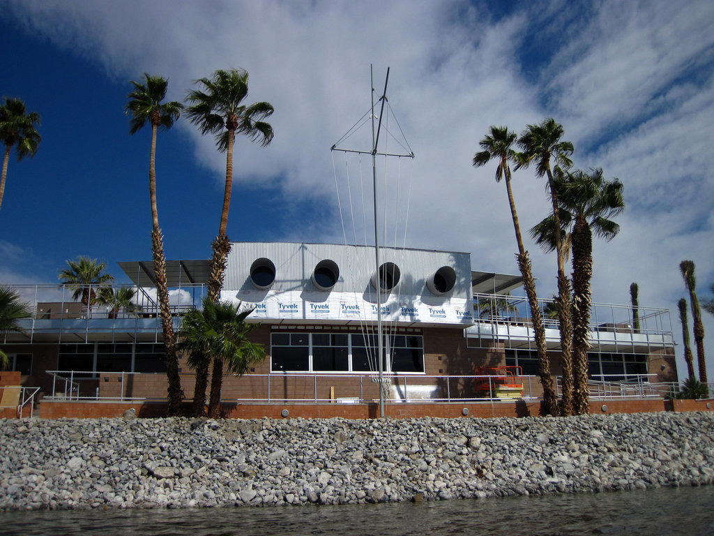 Kayaking On The Salton Sea to North Shore Yacht Club (0768)