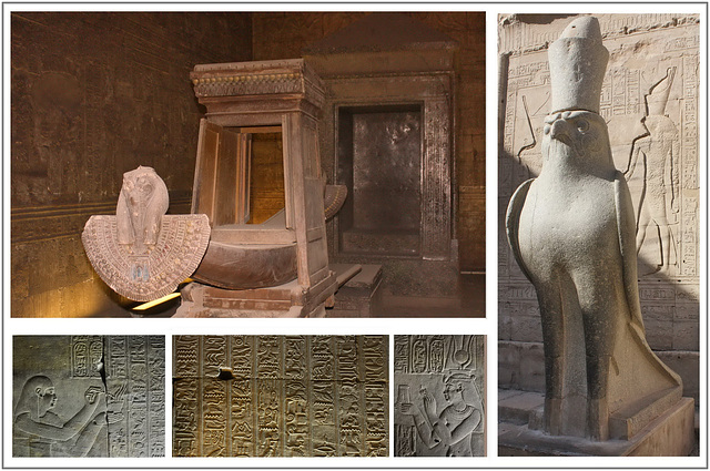 der Tempel des Horus von Edfu