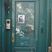 Graffitis door number 359 in New-York city