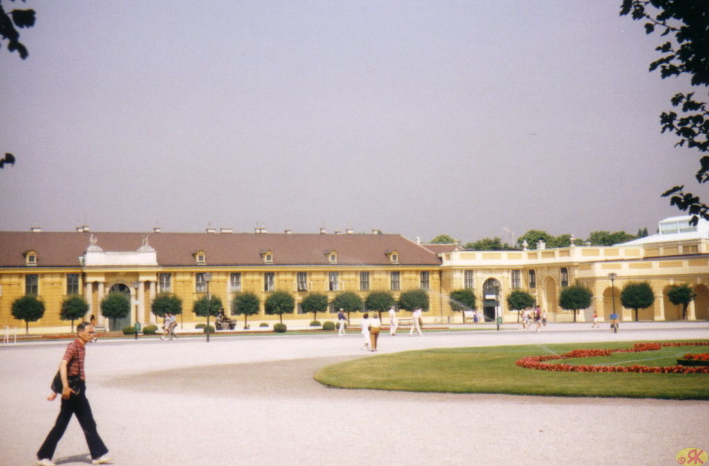 1992-07 5 UK Vieno, Schönbrunn