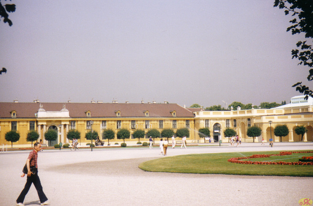 1992-07 5 UK Vieno, Schönbrunn