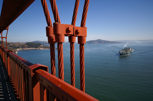 walk over the golden gate bridge