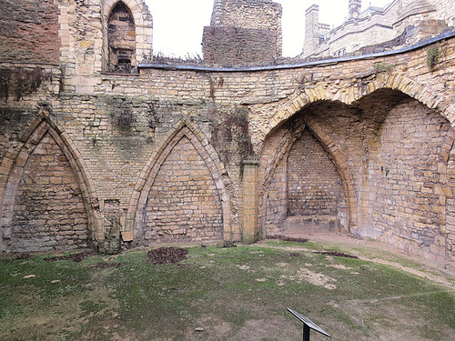 old bishops palace, lincoln