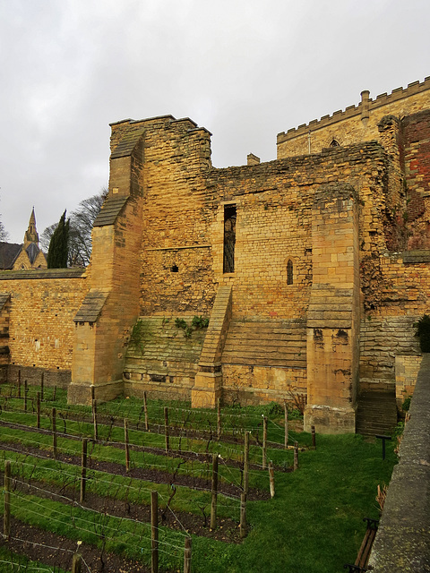 old bishops palace, lincoln