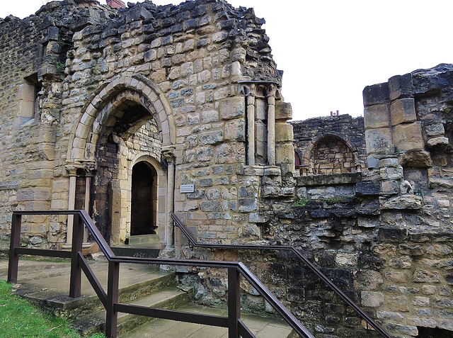 old bishops palace, lincoln