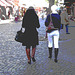 Evas shop willing swedish Goddesses duo in high-heeled Boots /  Duo de belles Suédoises en bottes à talons hauts -  Ängelholm /  Sweden - Suède.  23/10/2008 - Postérisation