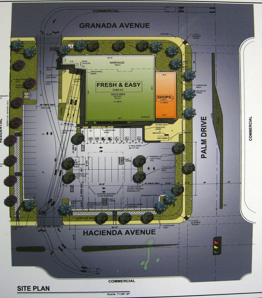 Fresh & Easy Site Plan (5535)