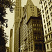 Bank of America eyesight /  New-York  city -  Juillet 2008 - Sepia