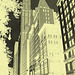 Bank of America eyesight /  New-York  city -  Juillet 2008- Négatif en vintage
