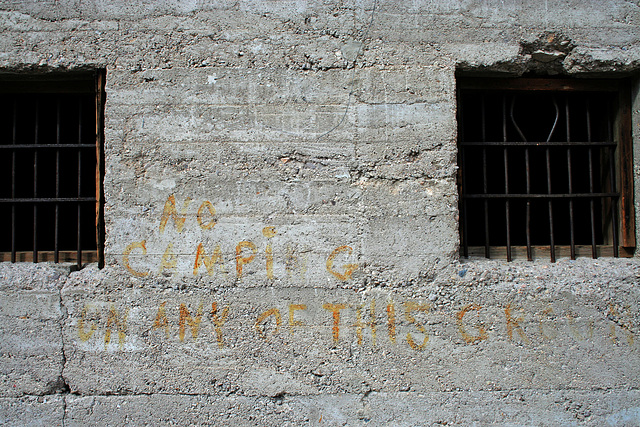 Rhyolite Jail - No Camping (5369)