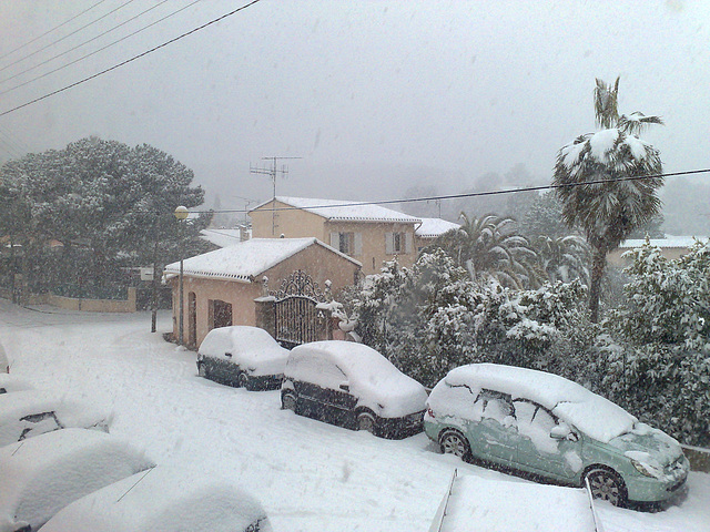 Neige à Mougins