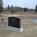 The Knowlton cemetery 1865 / Québec, CANADA -  28 mars 2010 - Lee