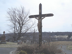 The Knowlton cemetery 1865 / Québec, CANADA -  28 mars 2010