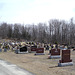 The Knowlton cemetery 1865 / Québec, CANADA -  28 mars 2010