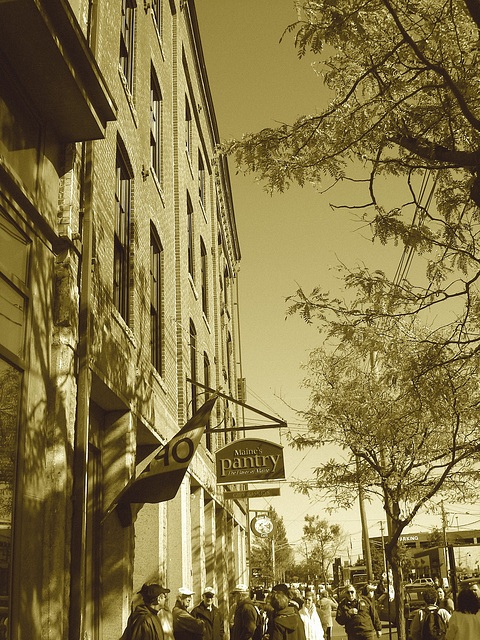 Maine's pantry - The flavor of Maine /  USA - 11 octobre 2009 - Sepia