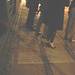 Blurry Danish blond Lady in black high heels shoes /  Copenhague -  25 octobre 2008