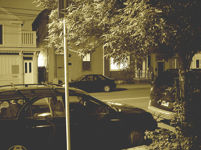 Halifax by the night  / Canada.  June / Juin 2008 -  Sepia