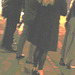 Blurry Danish blond Lady in black high heels shoes /  Copenhague -  25 octobre 2008 - Postérisation