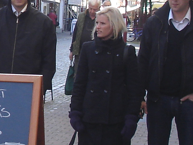 Dimani Swedish blond Lady in Dominatrix Boots /  Blonde suédoise en bottes à talons aiguilles -  Ängelholm / Suède - Sweden.   23-10-2008