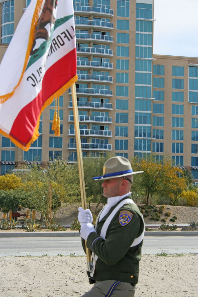 I-10 Interchanges Groundbreaking - Color Guard (4146)