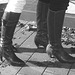 Evas shop willing swedish Goddesses duo in high-heeled Boots /  Duo de belles Suédoises en bottes à talons hauts -  Ängelholm /  Sweden - Suède.  23/10/2008 - Tramage