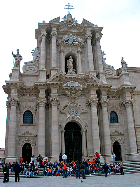 Kirche in Ortigia dem ältesten Stadtteil von Siracusa