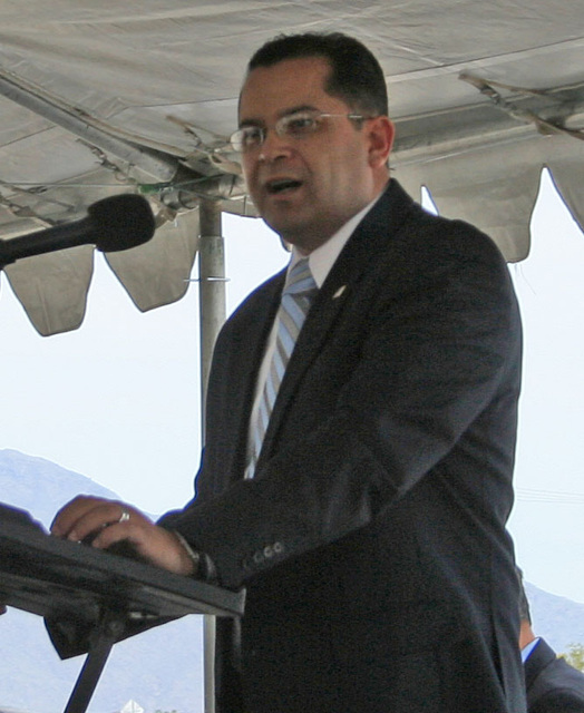 I-10 Interchanges Groundbreaking - Assemblyman Perez (4154)