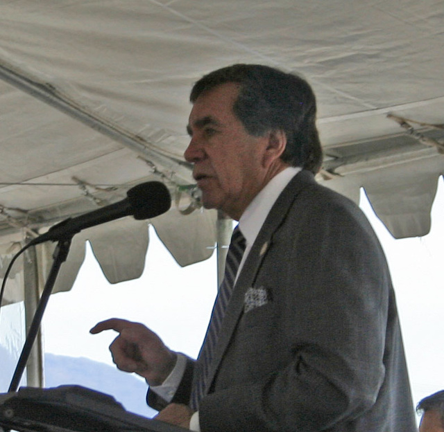 I-10 Interchanges Groundbreaking - Chairman Milanovich (4164)