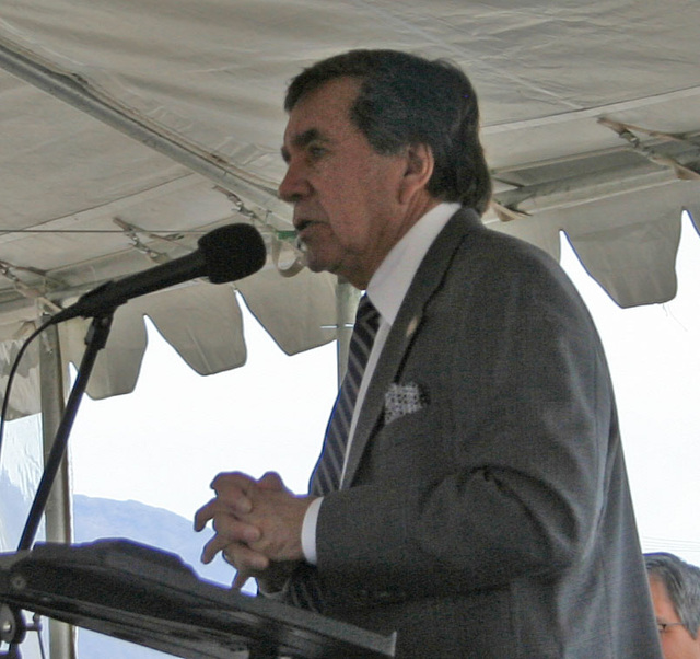 I-10 Interchanges Groundbreaking - Chairman Milanovich (4166)