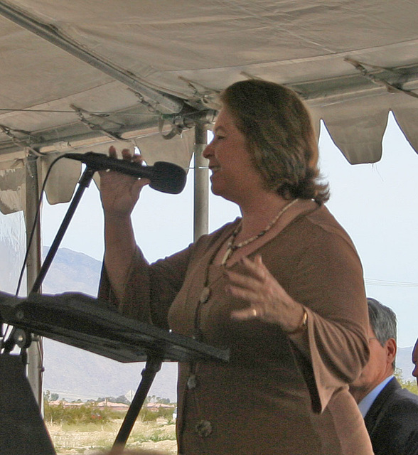 I-10 Interchanges Groundbreaking - Senator Ducheny (4149)