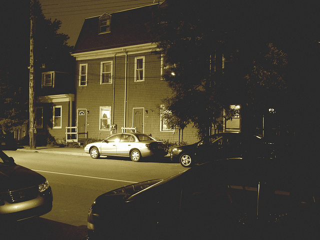 Halifax by the night  / Canada.  June / Juin 2008 - Sepia