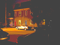 Halifax by the night  / Canada.  June / Juin 2008  - Postérisation