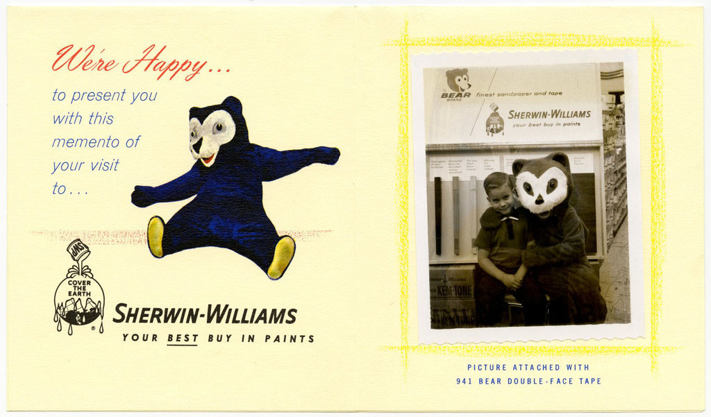 A Memento of a Visit to a Sherwin-Williams Paint Store