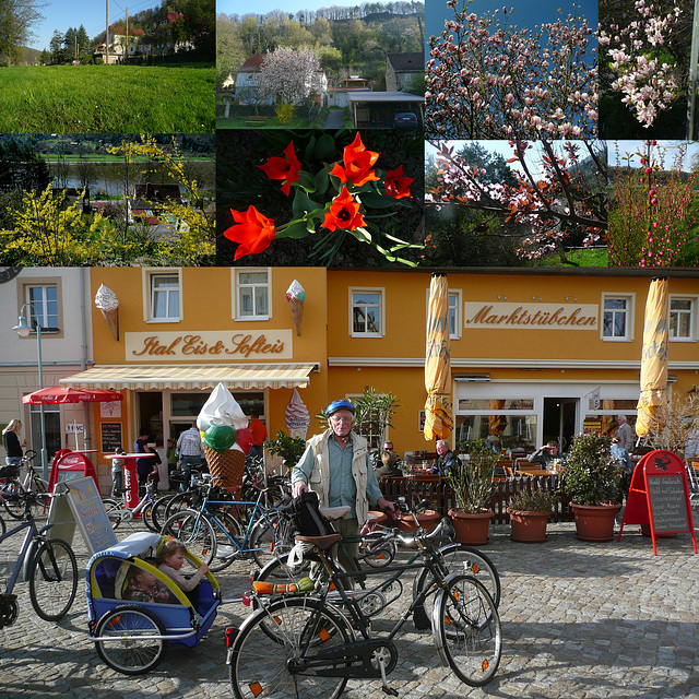 Endlich Frühling - finfine printempo - enfin printemps -