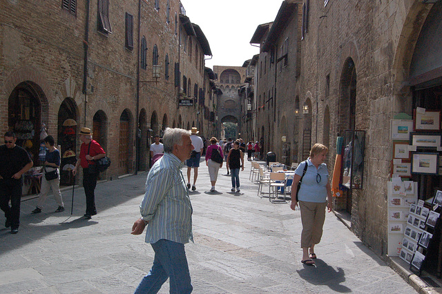 Gimignano / Italio