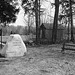 The Knowlton cemetery 1865 / Québec, CANADA -  28 mars 2010 - N & B