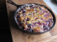 Berry Skillet Cake