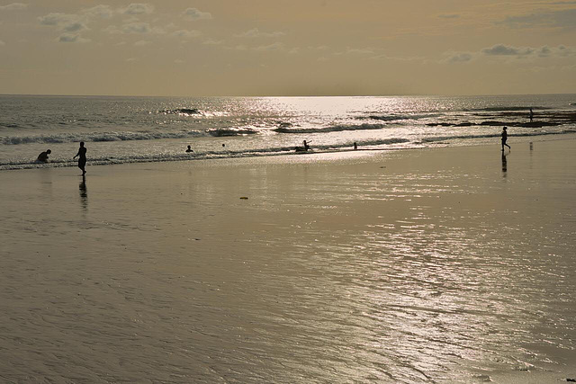 Noon at Canggu beach