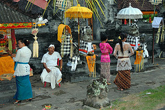In front of the Luhur Ulun Siwi temple