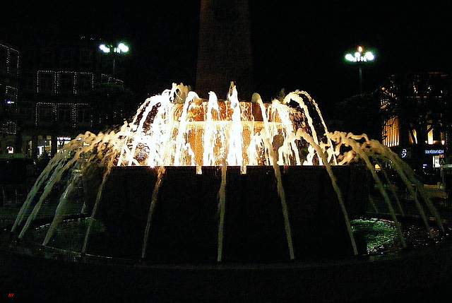 Fountain of light