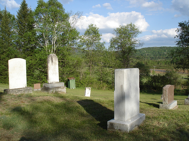 Vieux cimetière / Old cemetery -  Arundel, Québec - CANADA. 23-05-2010