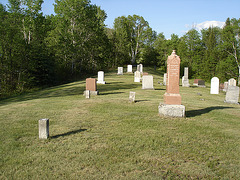 Vieux cimetière / Old cemetery -  Arundel, Québec - CANADA. 23-05-2010