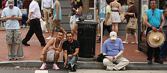 09.WaitingForPrideParade.PStreet.NW.WDC.12June2010