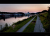 Abendspaziergang am Kanal