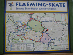 Fläming-Skate Strecke S13 bei Liepe