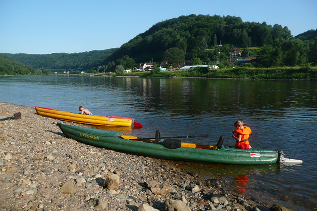 An der Elbe